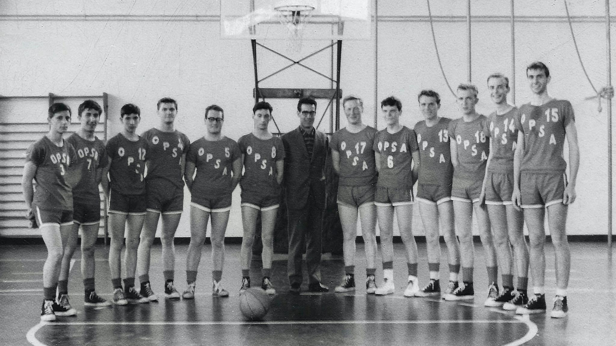 1962 Squadra seconda classificata campionati nazionali di pallacanestro